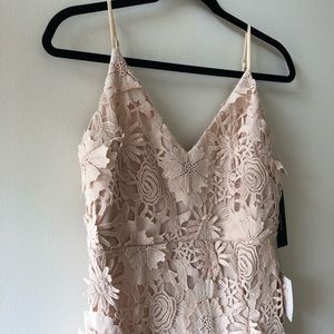 Cream Cocktail Dress
